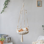 Macramé Hanging Cat Beds & Cushions