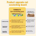 Oval cat scratcher construction overview
