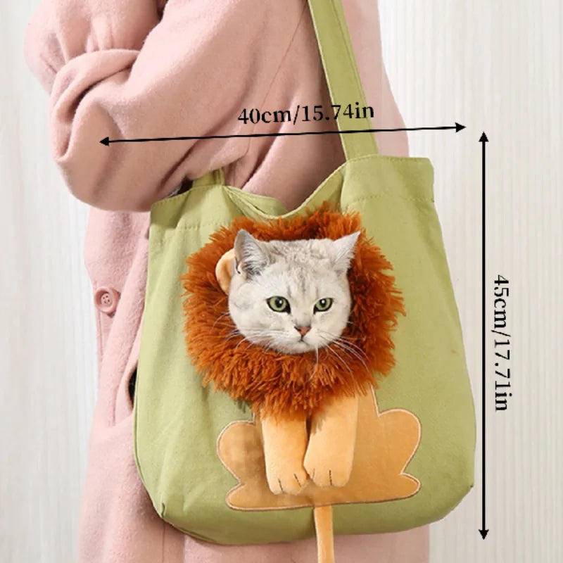 Green tote with dimensions that do not match available variants