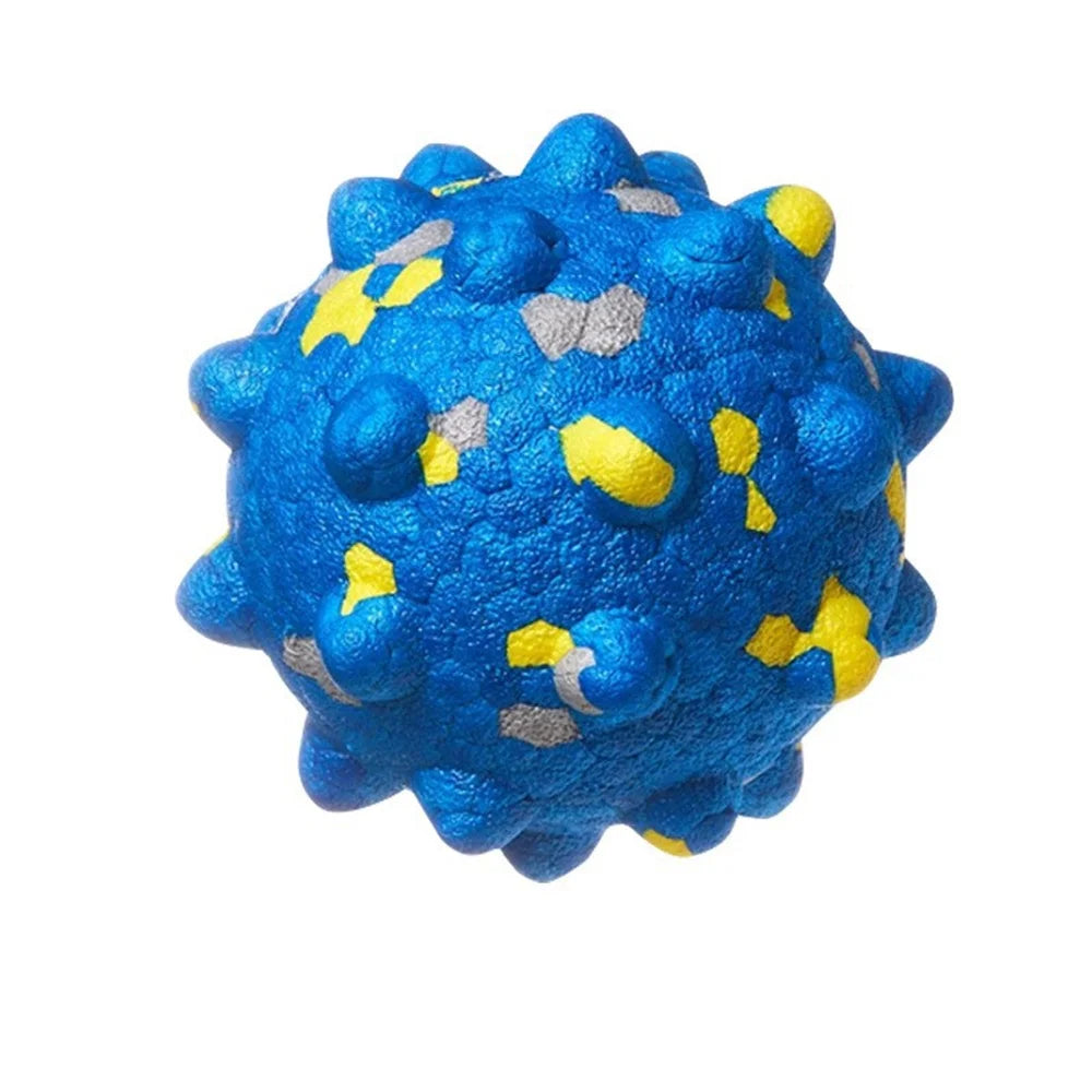 Blue Textured ETPU Dog Ball