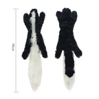 Stuffing-Free Squeaky Animal Dog Toy