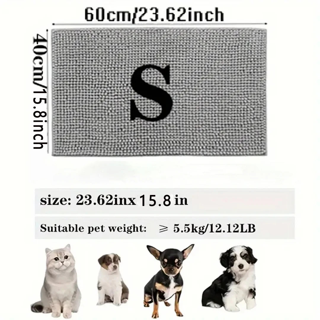 S gray mat graphic stating 40 × 60 cm