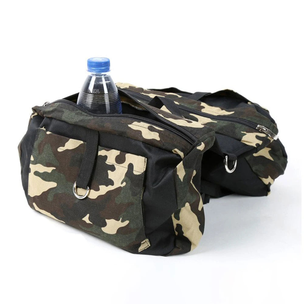 Camouflage Dog Saddle Pack