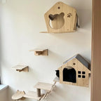 Plush Wall-Mounted Cat Perch