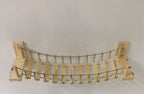 Pine & Sisal Wall-Mounted Cat Bridge