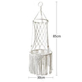 Macramé Hanging Cat Beds & Cushions — Cat Swing / 11.8 in / 30 cm