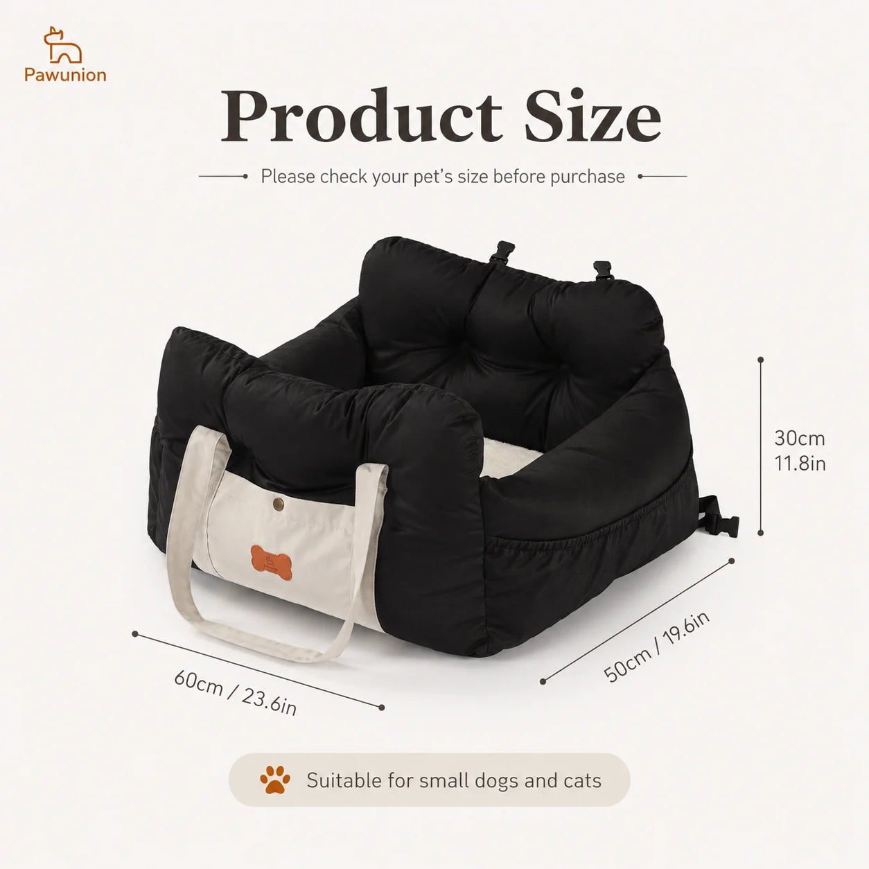 Dog Car Seat For Small Medium Dogs,