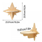 Star cat shelf dimensions