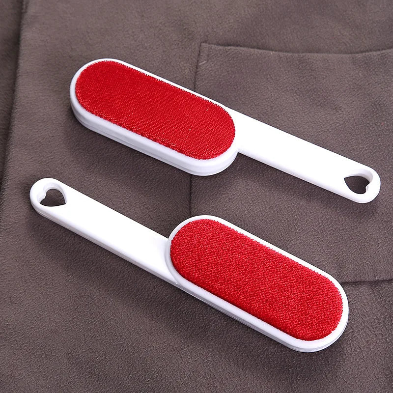 Two views of the directional lint brush