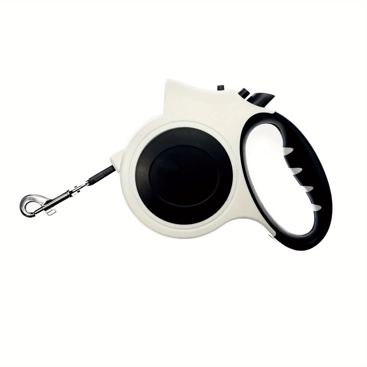 Off-White Lighted 16 ft Retractable Dog Leash