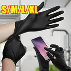 Black Disposable Cleaning Gloves product overview
