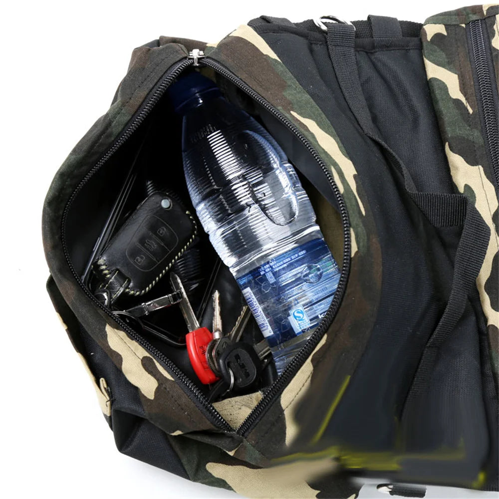 Camouflage Dog Saddle Pack