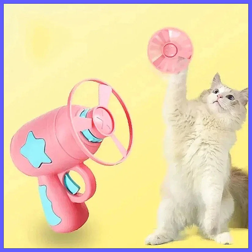Manual Flying-Disc Cat Launcher — detail view 3