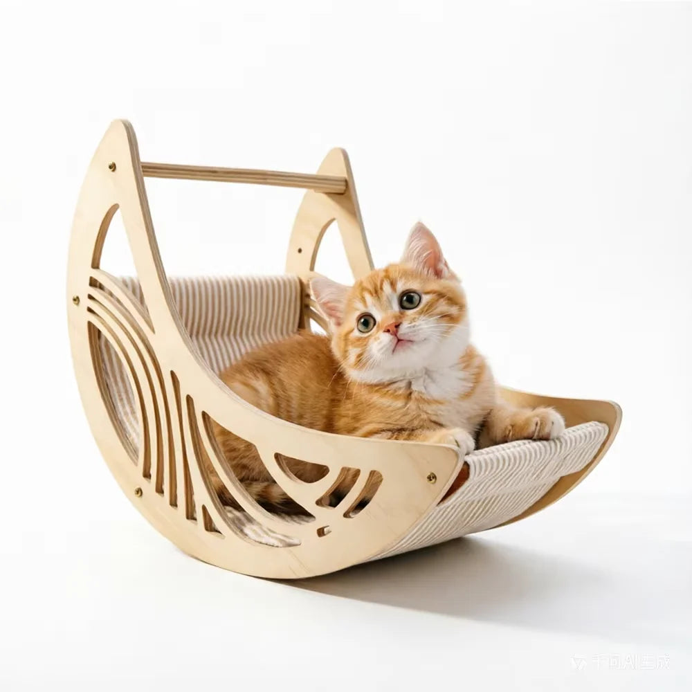 Crescent Moon cat hammock