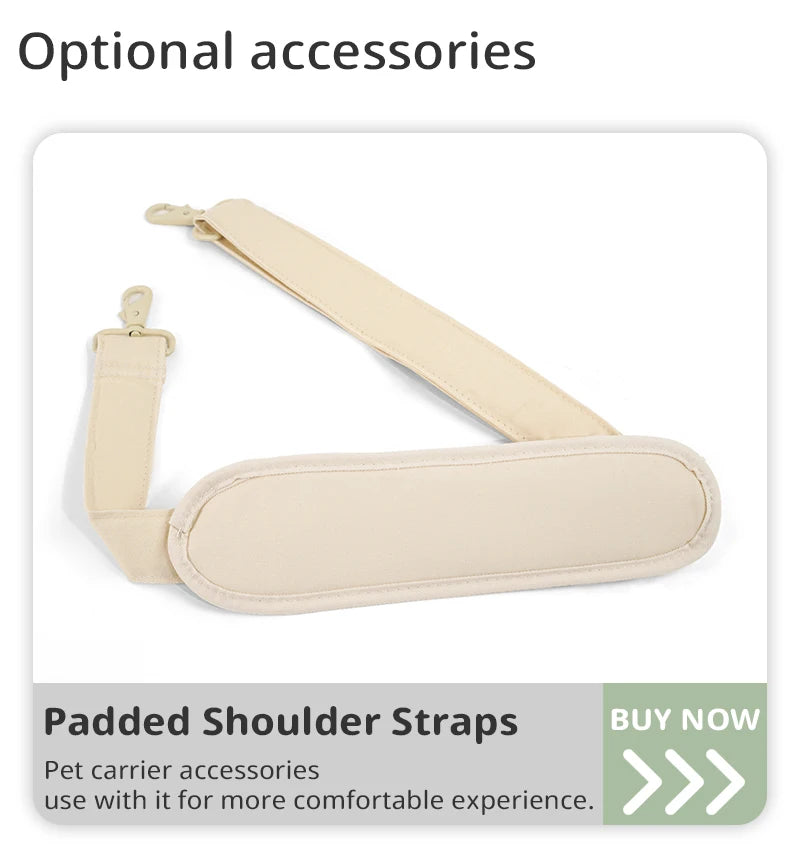 Optional shoulder strap shown as a separate purchase
