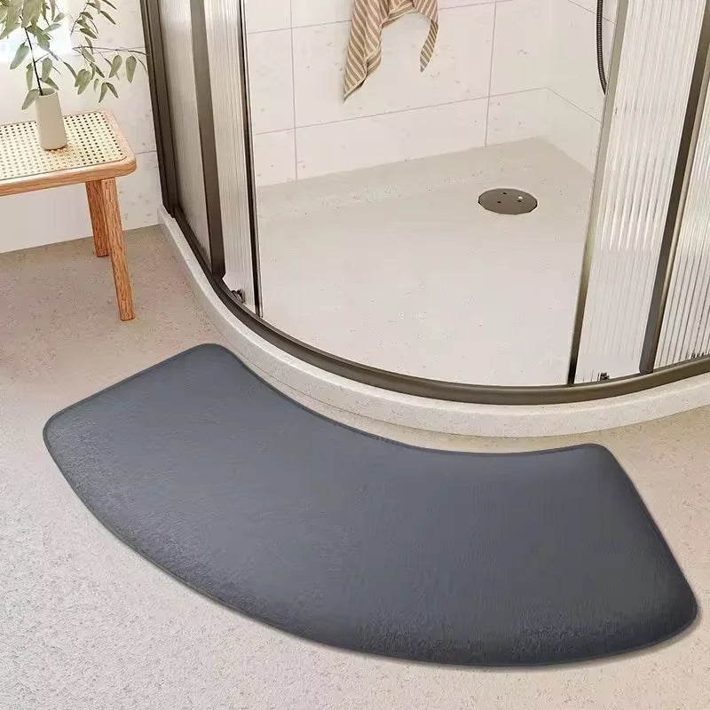 Unrelated curved mat not offered by this product