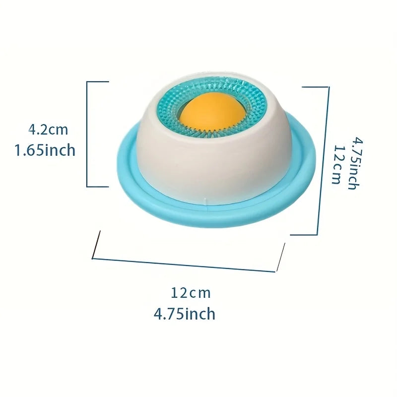 Aqua rolling lick feeder with dimensions