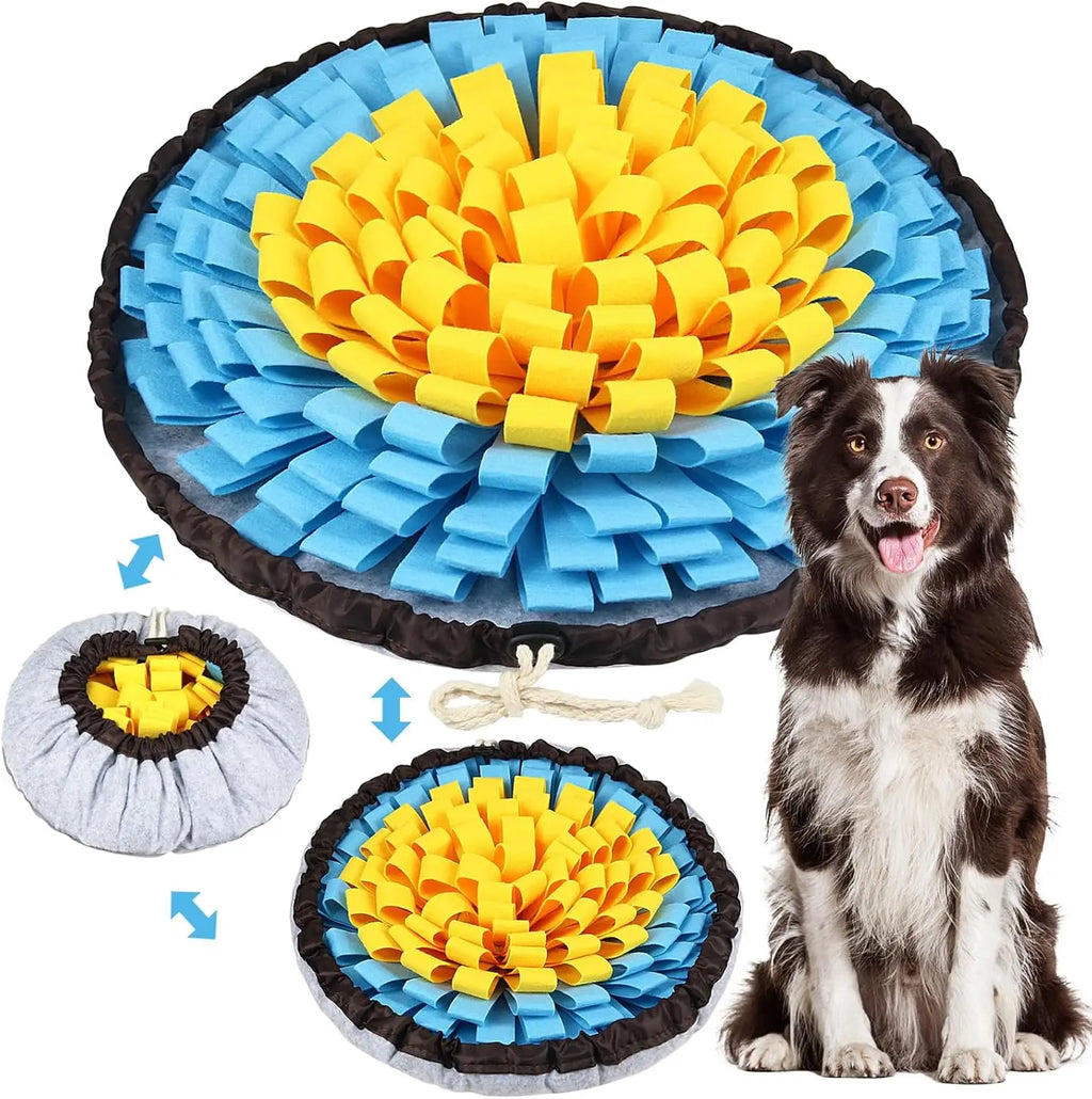 Collapsible Round Snuffle Mat