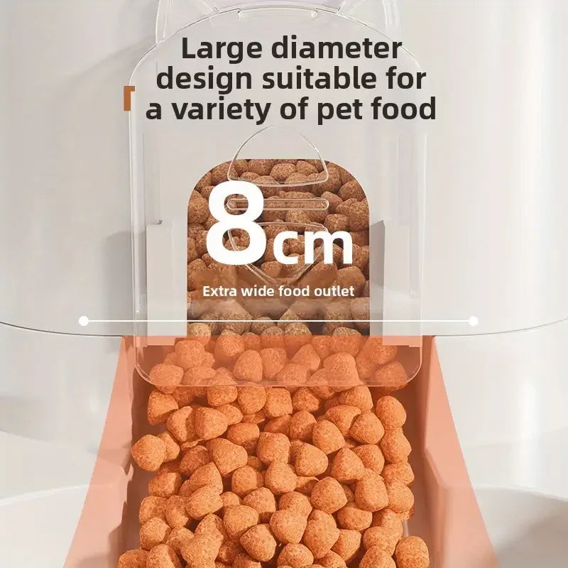 Eight-centimeter dry-food outlet