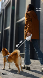 KIMPET™ Striped Tape Retractable Dog Leash