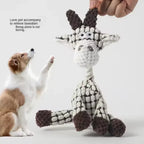 Squeaky Plush Animal Dog Toy