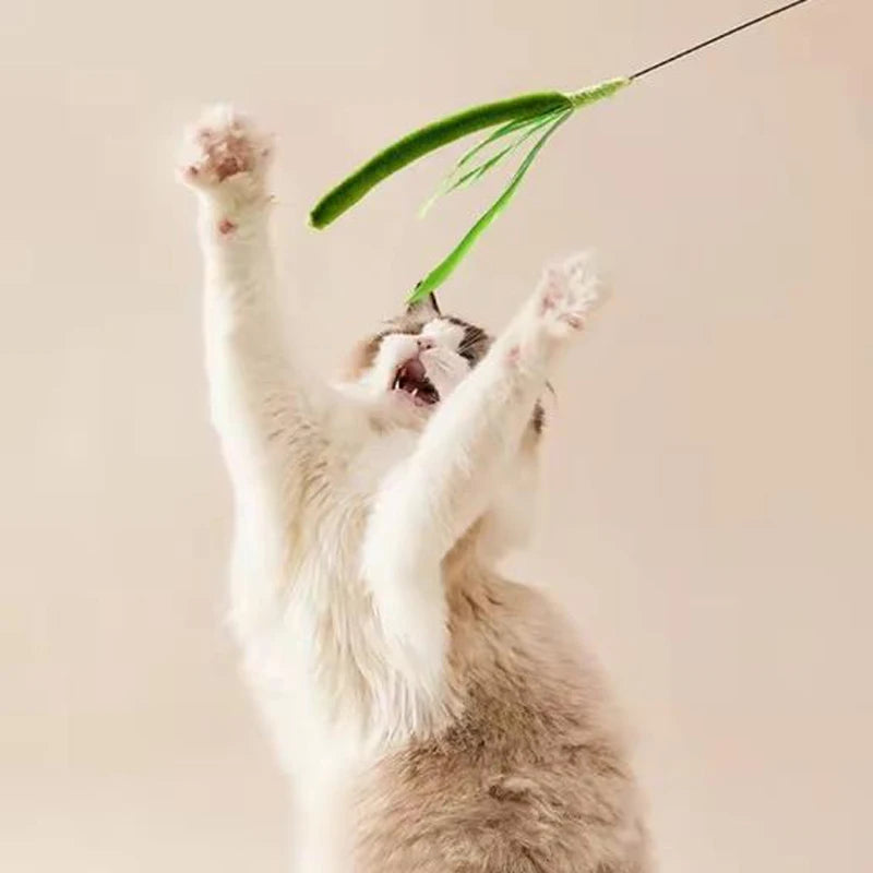 Flexible Leaf Cat Teaser Wand — product view 2
