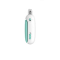 Mint adjustable cat nail clipper on a white background