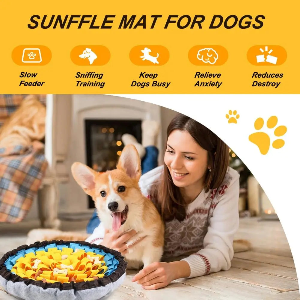Adjustable Round Snuffle Mat