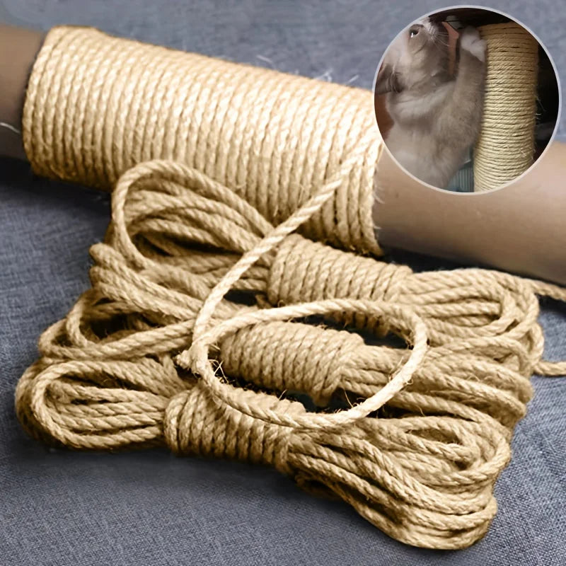 Natural Jute Rope for Cat Scratcher Repair