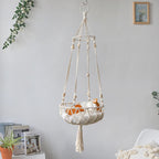Macramé Hanging Cat Beds & Cushions