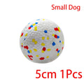 One 2 inch speckled E-TPU dog ball