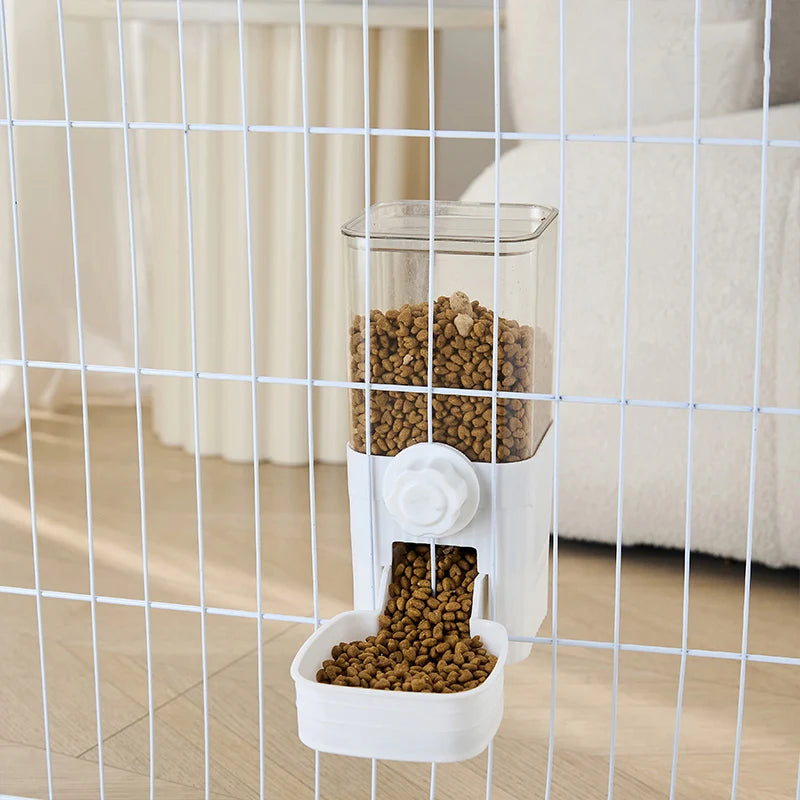 Cage-Mounted Pet Feeder & Waterer — detail view 7