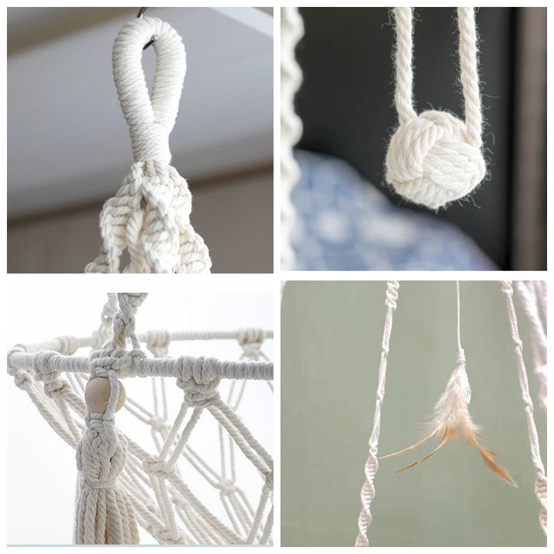 Macramé Hanging Cat Beds & Cushions