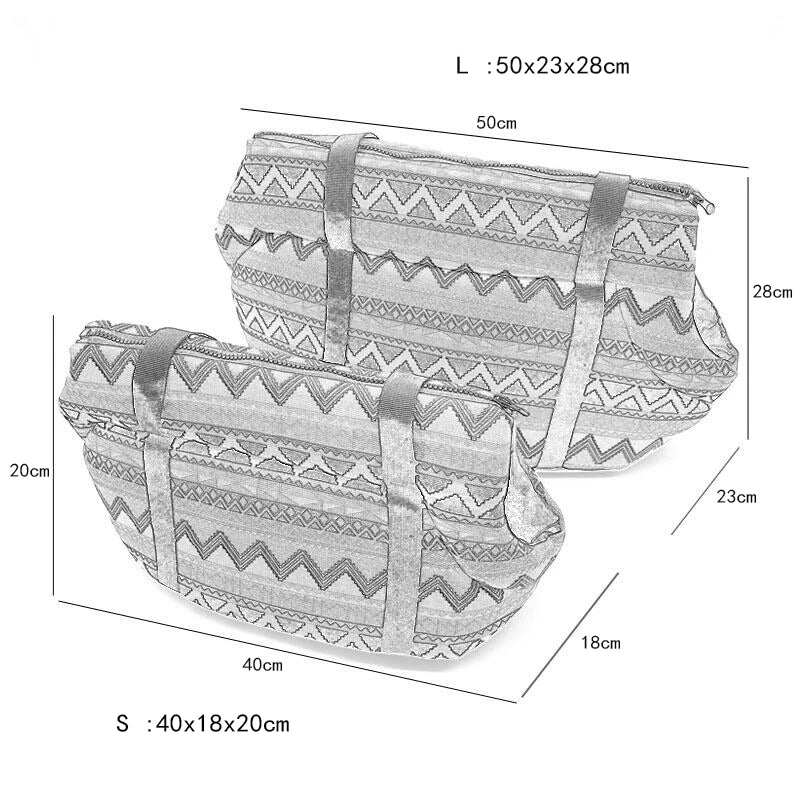 Small plush-lined carrier dimensions