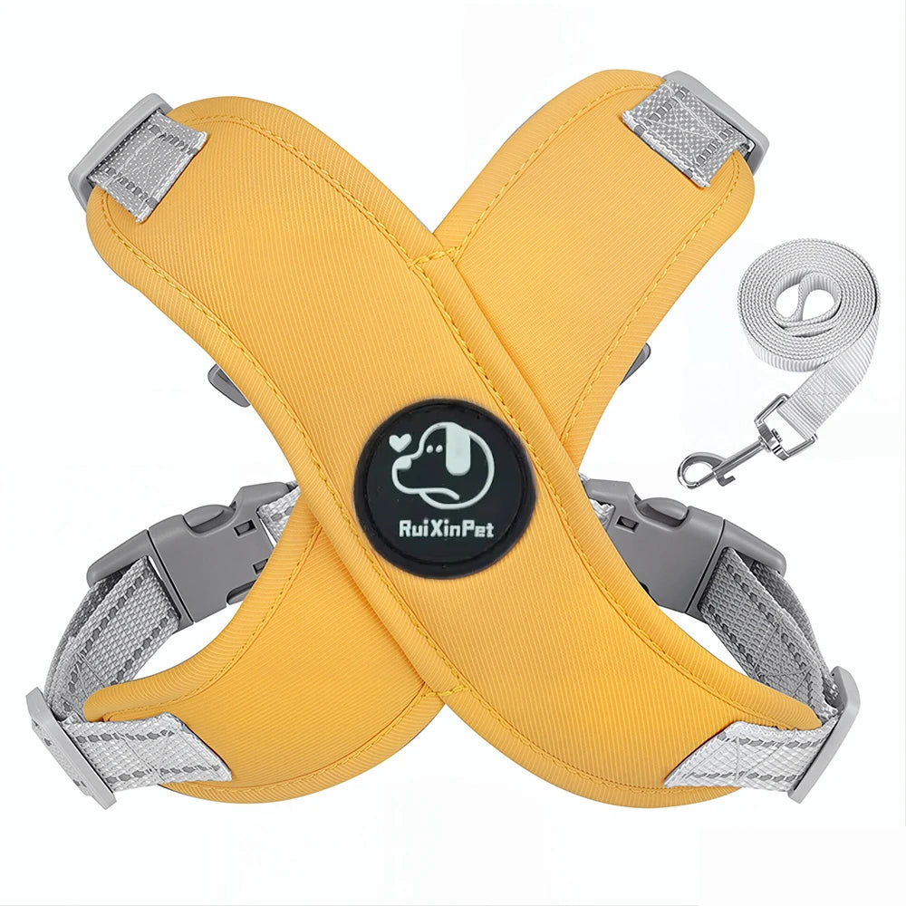 Reflective Adjustable Pet Harness Set — detail view 7