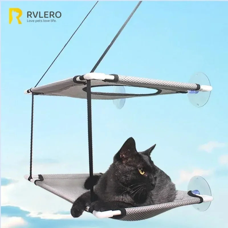 Suction-Cup Cat Window Hammock