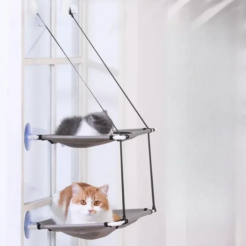Suction-Cup Cat Window Hammock