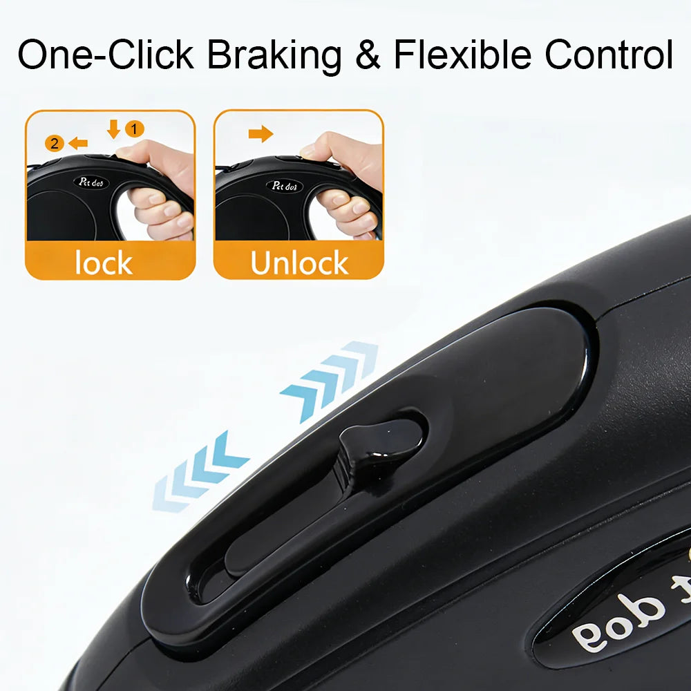 Compact Retractable Leash & Reflector Accessories
