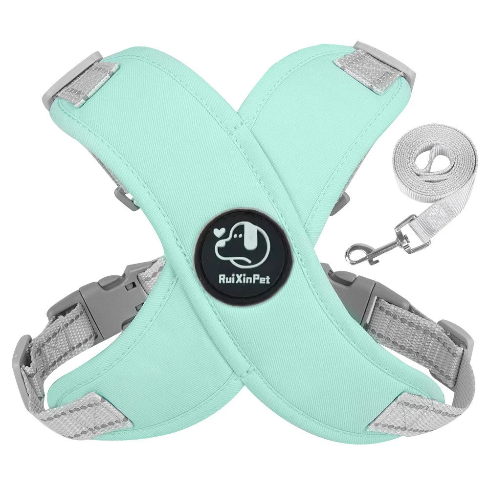 Reflective Adjustable Pet Harness Set — detail view 6