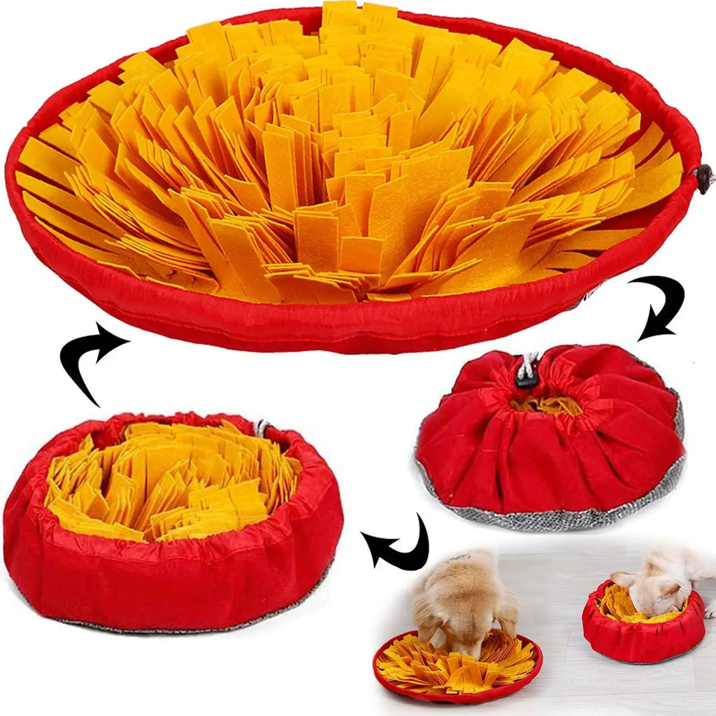 Collapsible Round Snuffle Mat