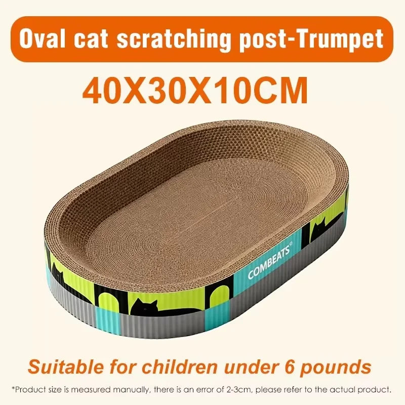 Oval scratcher bed dimensions