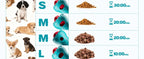Food-size and dispensing-time adjustment examples
