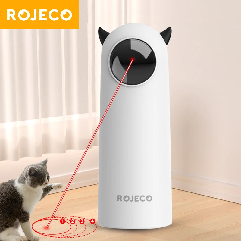 ROJECO Automatic Cat Laser Toy product overview